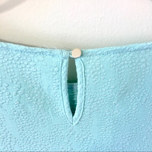 Calvin Klein Blouse - Mint Green - Sz S Small - Picture 5 of 13